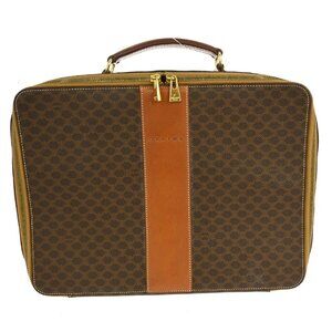 CELINE BROWN MACADAM HANDBAG MC96* 1